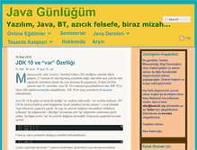 Tablet Screenshot of javaturk.org